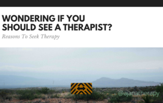 wondering if you should see a therapist