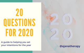 2020 questions intentions