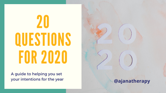 2020 questions intentions