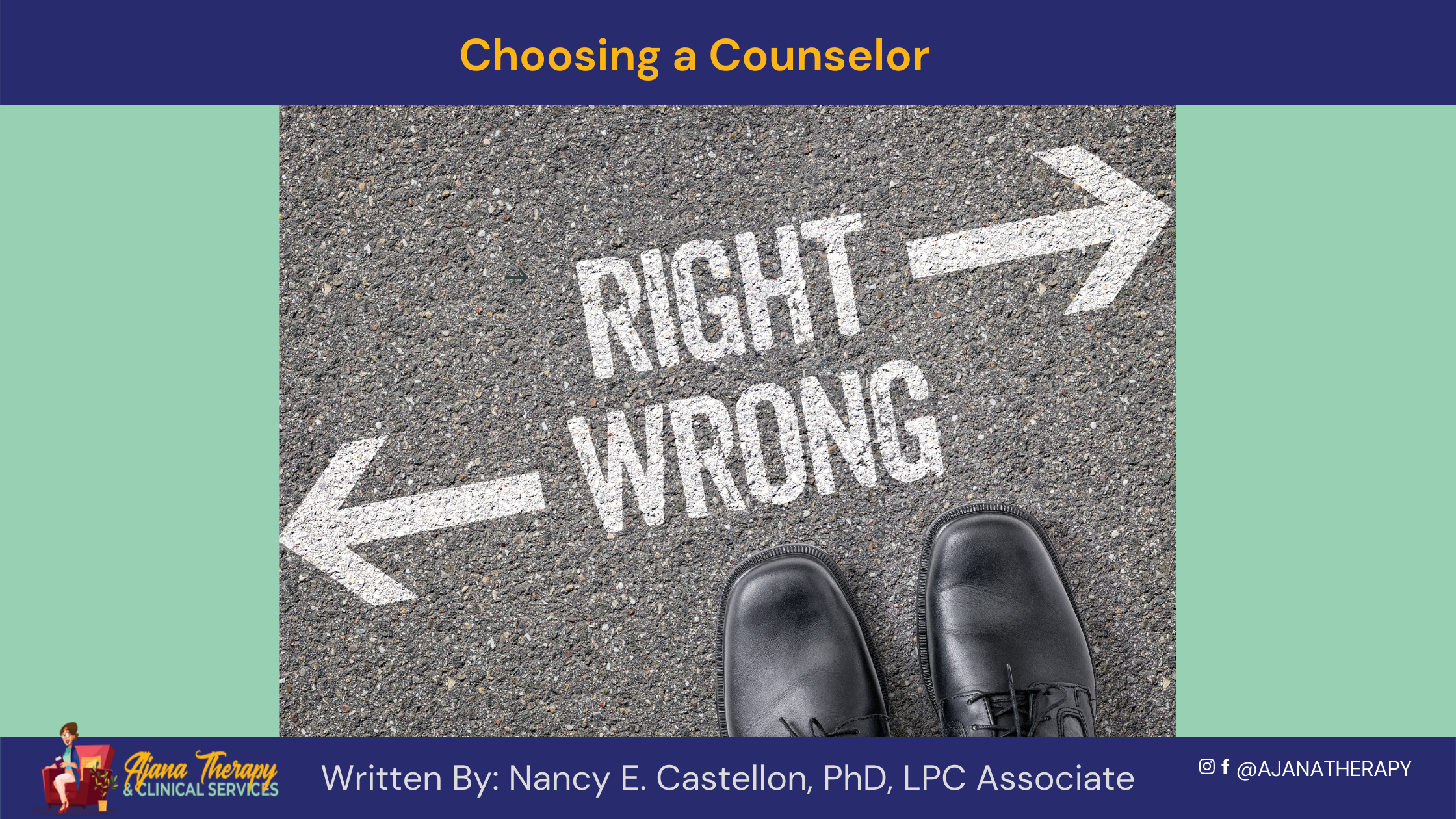 Choosing a Counselor