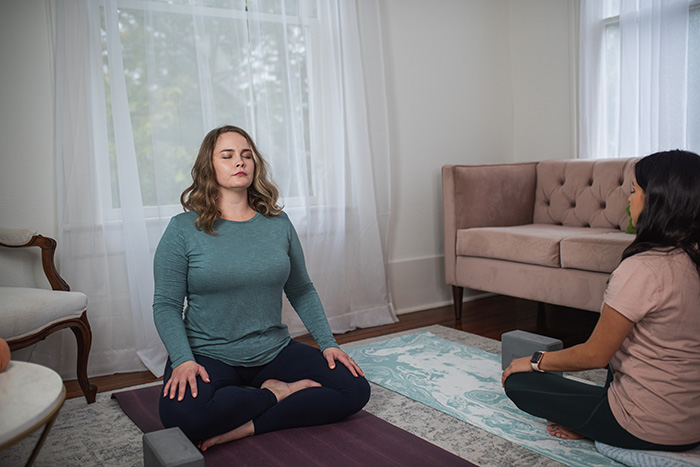 trauma informed yoga disconnect from self
